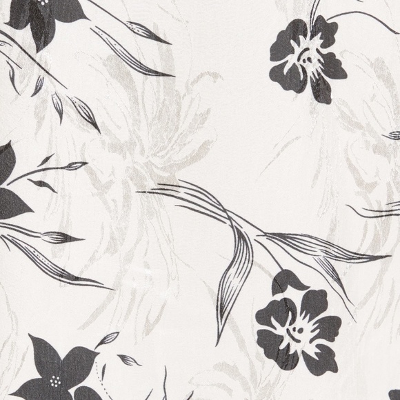 NWT $350 Alice + Olivia [ Medium ]‎ Bess Floral Jacquard Ruffle Slip Dress - Picture 4 of 13